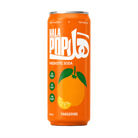 HALAPOP Probiotic Soda Tangerine 250ml
