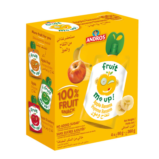 Fruit Me Up Apple Banana (4x90gm)