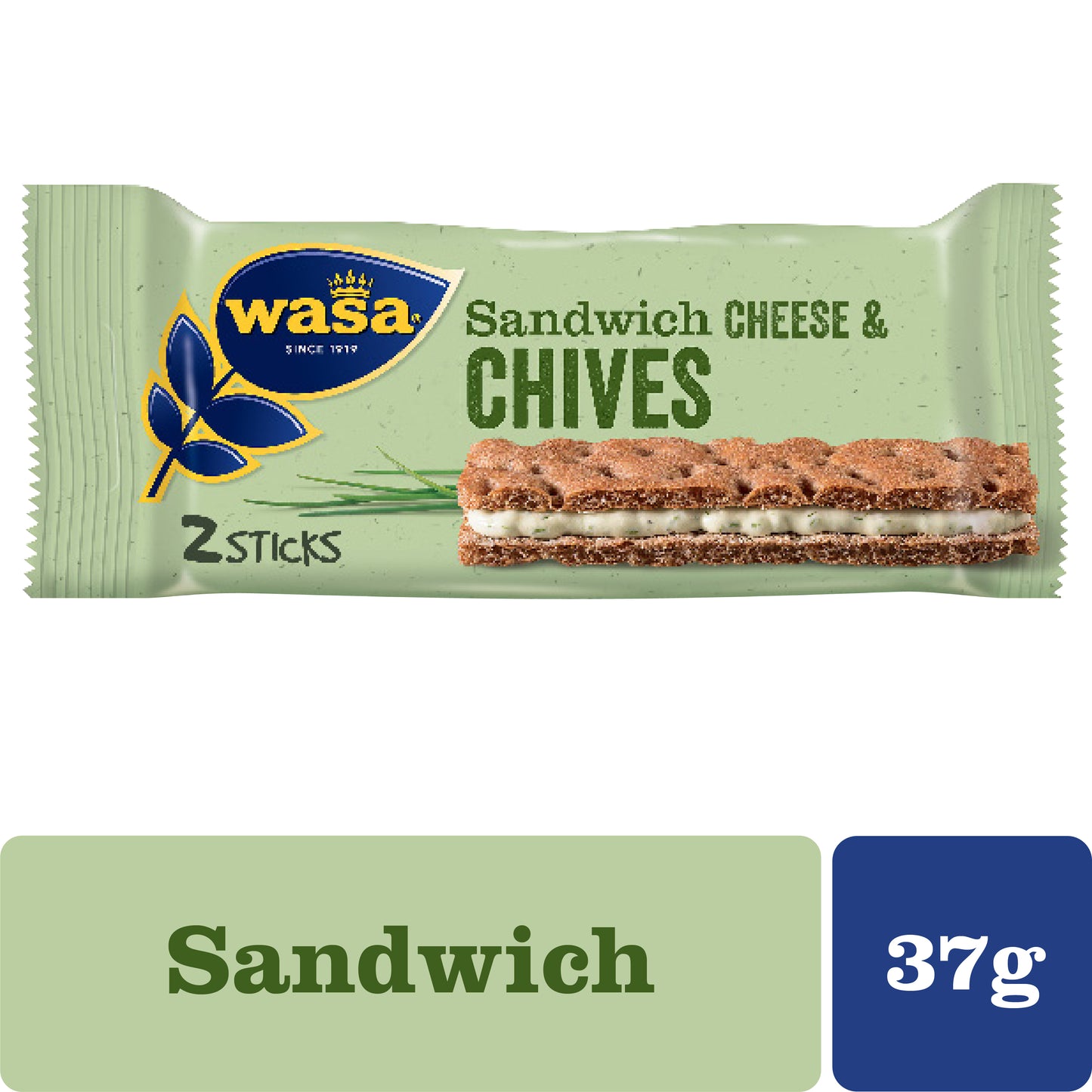 Wasa Sandwich Cheese & Chives, 37gm