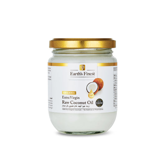 Earth's Finest Organic Extra Virgin Coconut Oil 200ml