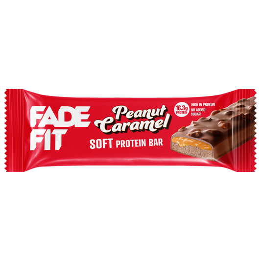 Fade Fit - Peanut Caramel Soft Protein Bar 55g