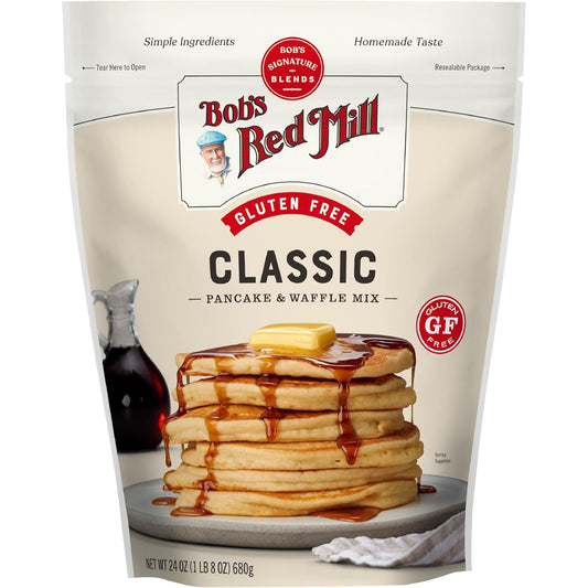 Bob's Red Mill Gluten Free Pancake Mix, Whole Grain, 680gm