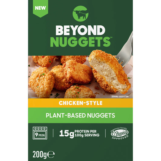 Beyond Chicken-Style Nugget |Frozen Plant Based Nuggets| 50% Less Saturated Fat|200gm