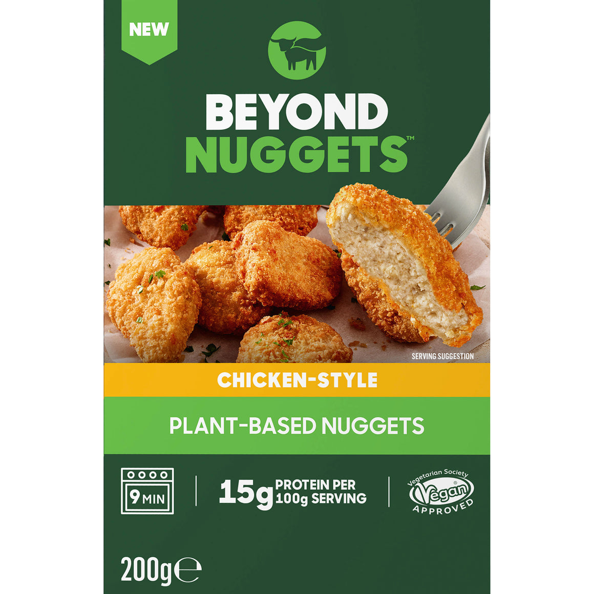 Beyond Chicken-Style Nugget |Plant Based Nuggets| 50% Less Saturated Fat|200gm
