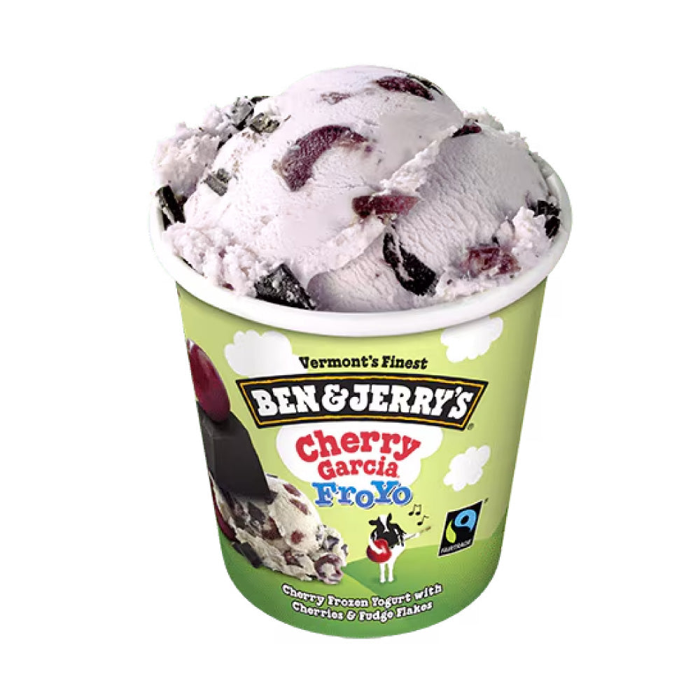 Ben & Jerry's Frozen Yogurt Cherry Garcia 473ml