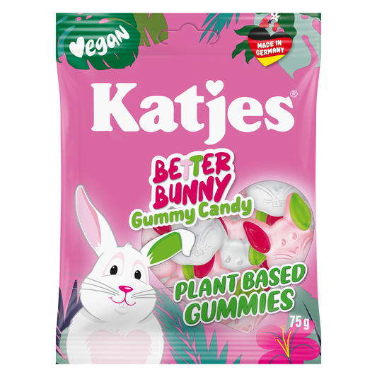 Katjes Better Bunny Gummy Candy (Plant-Based) 75g
