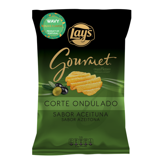 Lay's Gourmet Olive Flavor Wavy Chips 150gm