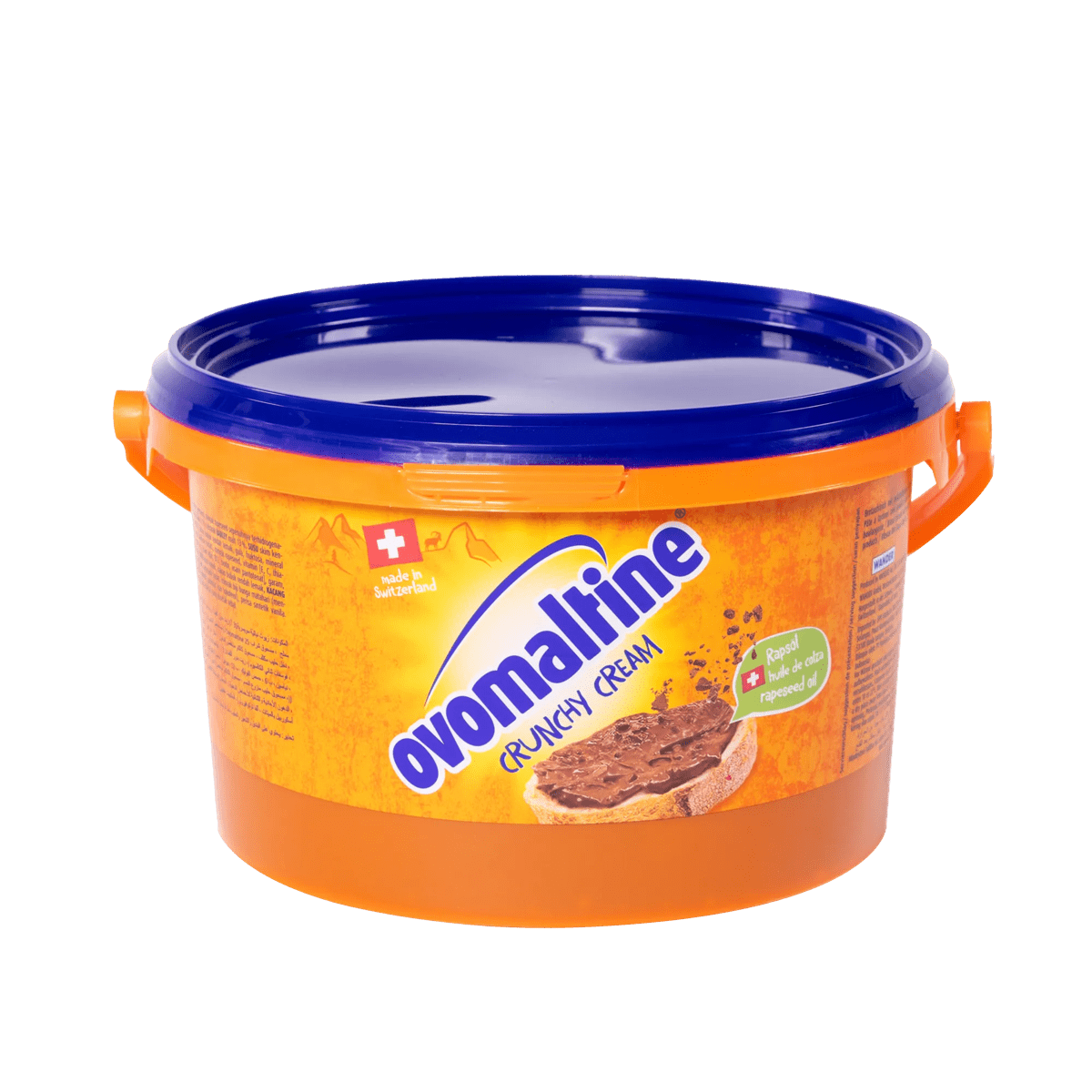 Ovomaltine Crunchy Swiss Chocolate Spread with 33% Malt, 2.5Kg