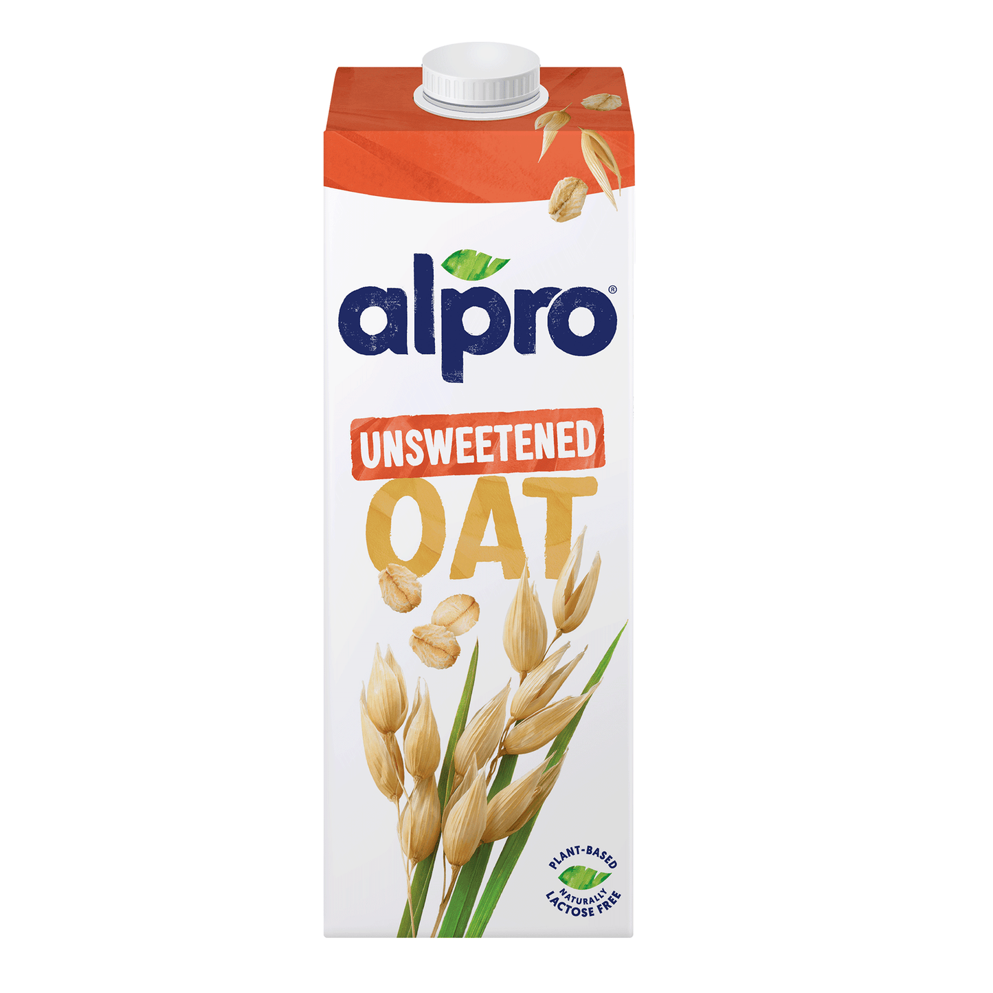 Alpro Oat Unsweetened Drink 1L, 100% Plant Based And Dairy Free, Suitable For Vegans, Naturally Free From Lactose, Rich In Nutrients