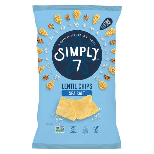 Simply7 Chips Lentil Sea Salt 103g
