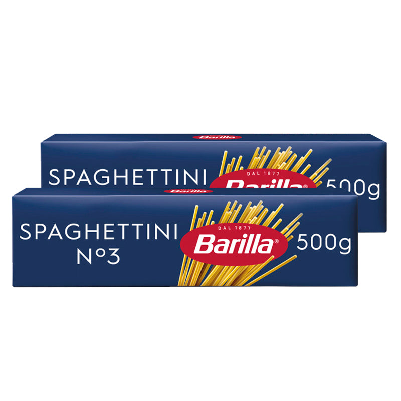 Barilla Spaghettini no.3 (2 PACK X 500G)