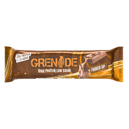 Grenade Fudged Up - High Protein Bar - Low Sugar 60gm