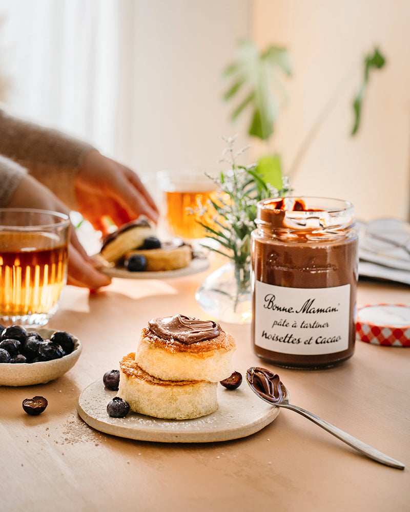 Bonne Maman Hazelnut Crunchy Chocolate Spread with Cocoa, No Palm Oil, 20% Hazelnut, 360g