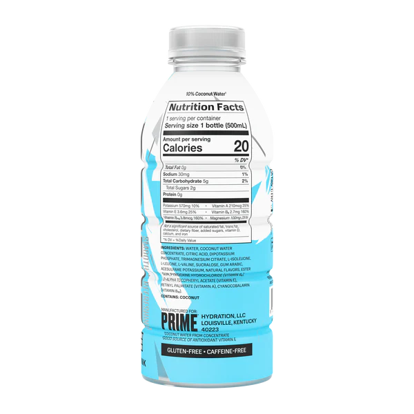 Prime Blue Chill Ice Hydration Drink 500ml