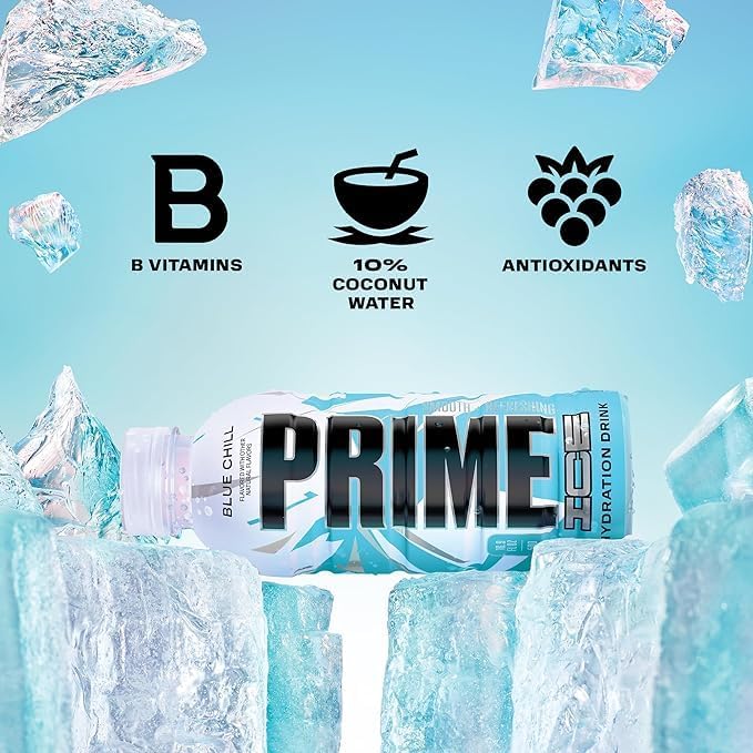 Prime Blue Chill Ice Hydration Drink 500ml