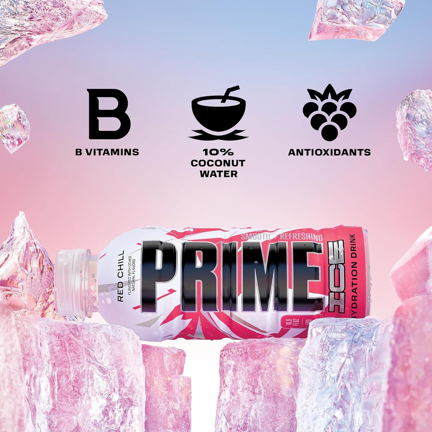 Prime Red Chill Ice Hydration Drink 500ml