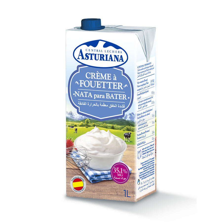 Central Lechera Asturiana 35.1% Fat Whipping Cream 1L
