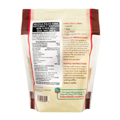 Bob's Red Mill Grain Free Paleo Pancake & Waffle Mix, Gluten Free 368gm
