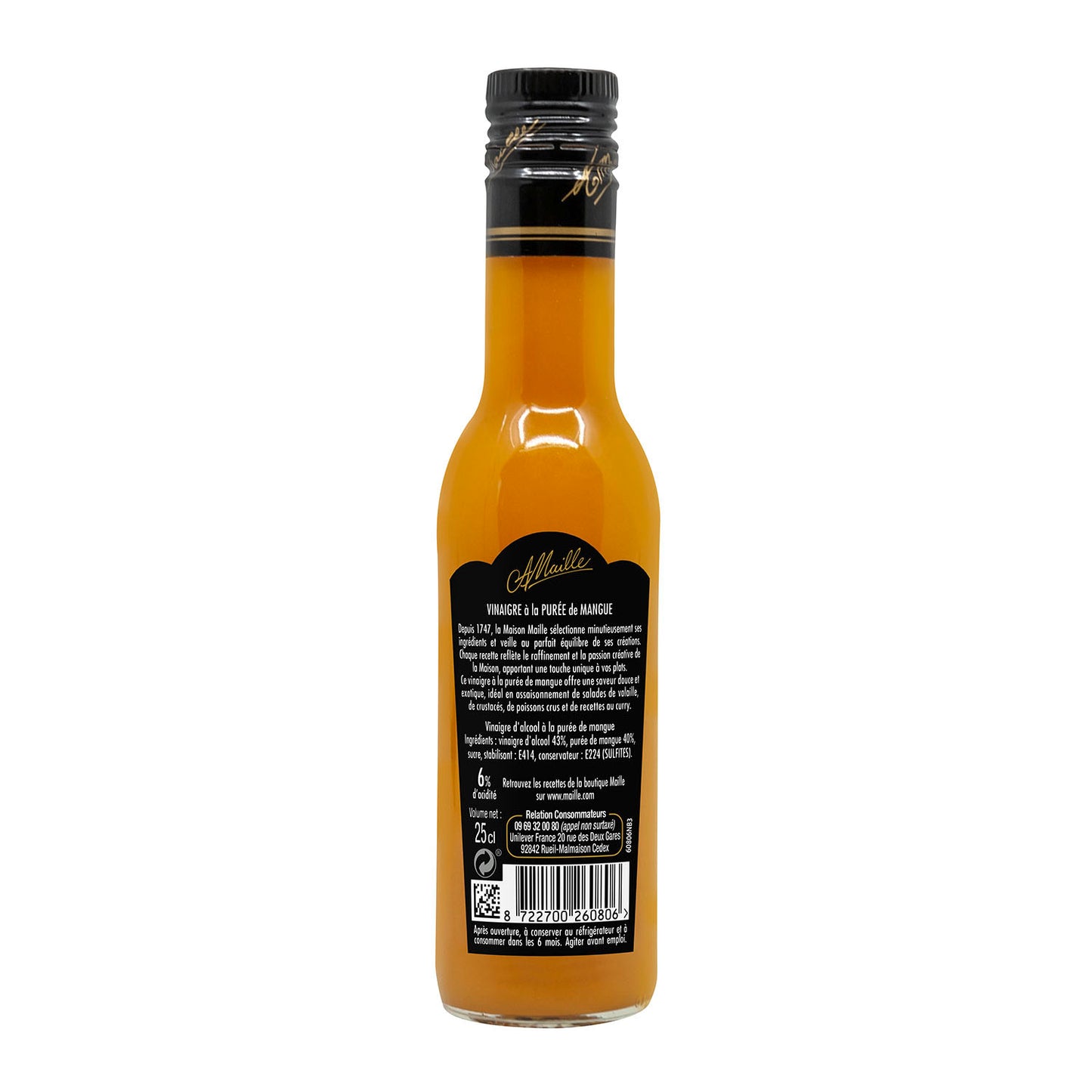 Maille Vinegar Mango 250ml