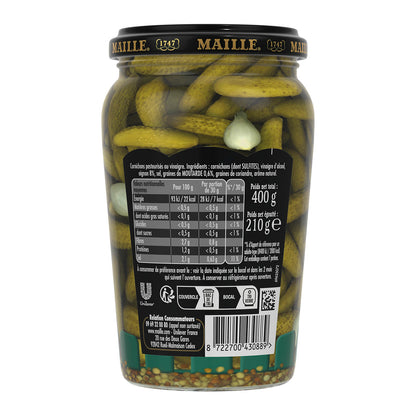Maille Mini Crunchy Gherkins - Pickles 210ml