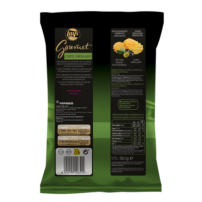 Lay's Gourmet Olive Flavor Wavy Chips 150gm