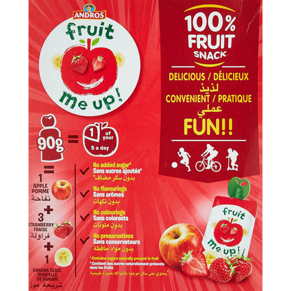 Fruit Me Up Apple Strawberry (4x90gm)