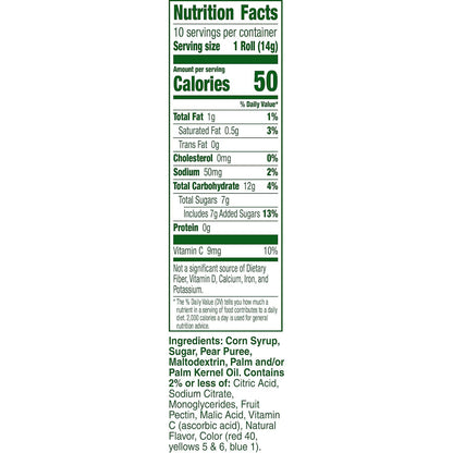 Fruit Rollup Trop Tie-Dye 141g
