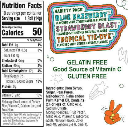 Fruit Rollup Variety Pack 141g