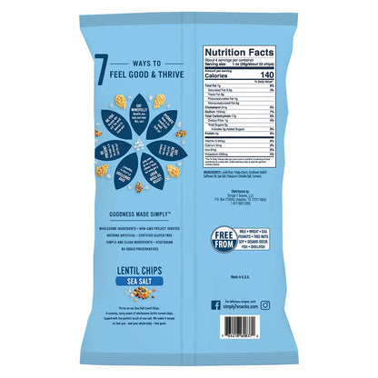 Simply7 Chips Lentil Sea Salt 103g