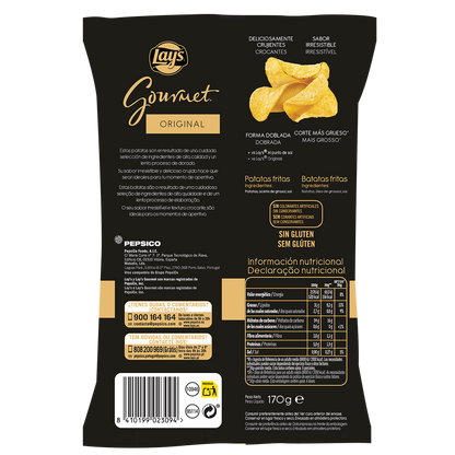 Lay's Gourmet Original Kettle Cooked Chips 170gm