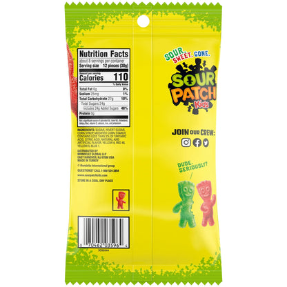 Sour Patch Kids Soft & Chewy Candy - 8 Oz