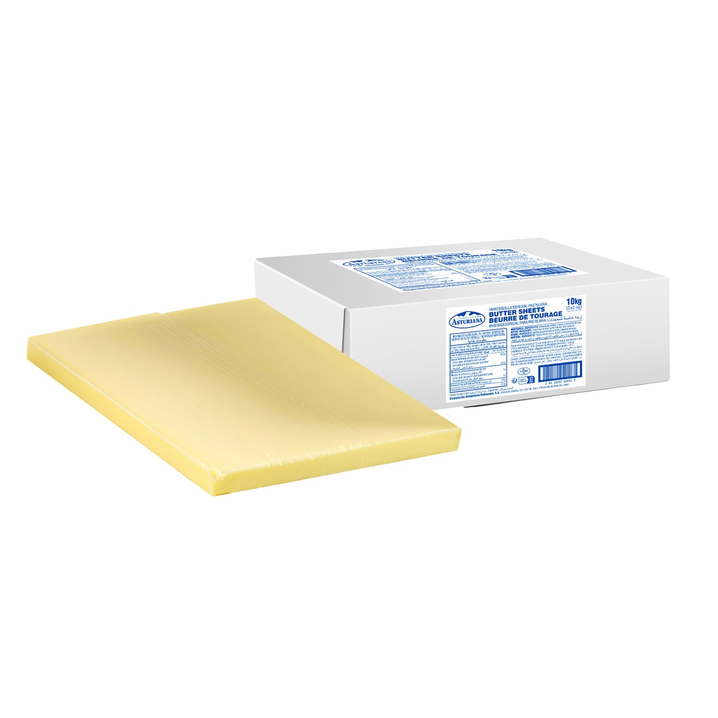 Central Lechera Asturiana Butter Sheets 2Kg