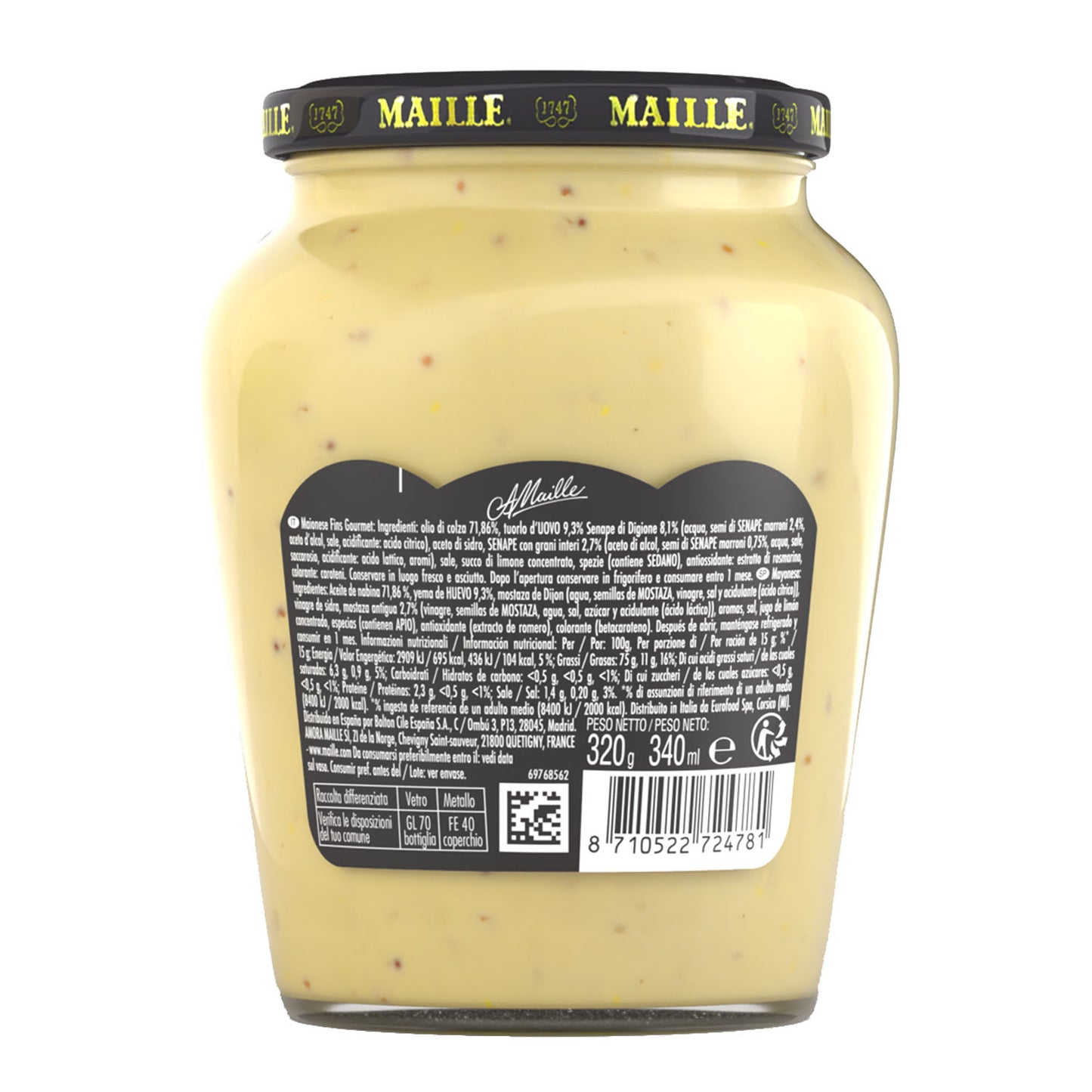 Maille Mayonnaise Old Fashion 320ml