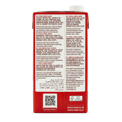 Pomito Pizza & Pasta Sauce 500gm