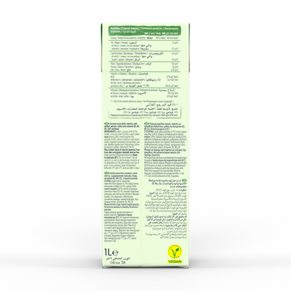 Alpro Matcha Coconut 1L, 100% plant-based matcha beverage with coconut, Rich in Nutrients.
