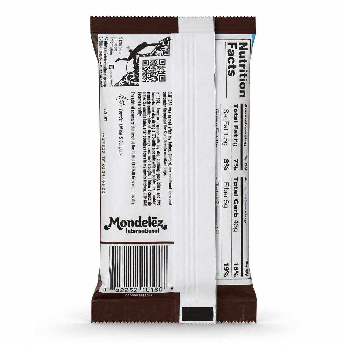 Clif Bar Chocolate brownie 2.4Z