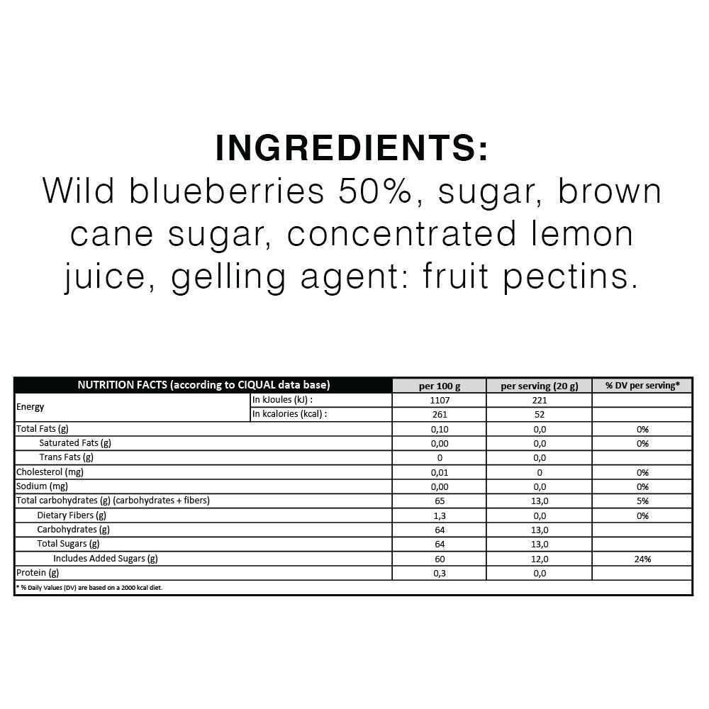 Bonne Maman Blueberry Preserve (370g)