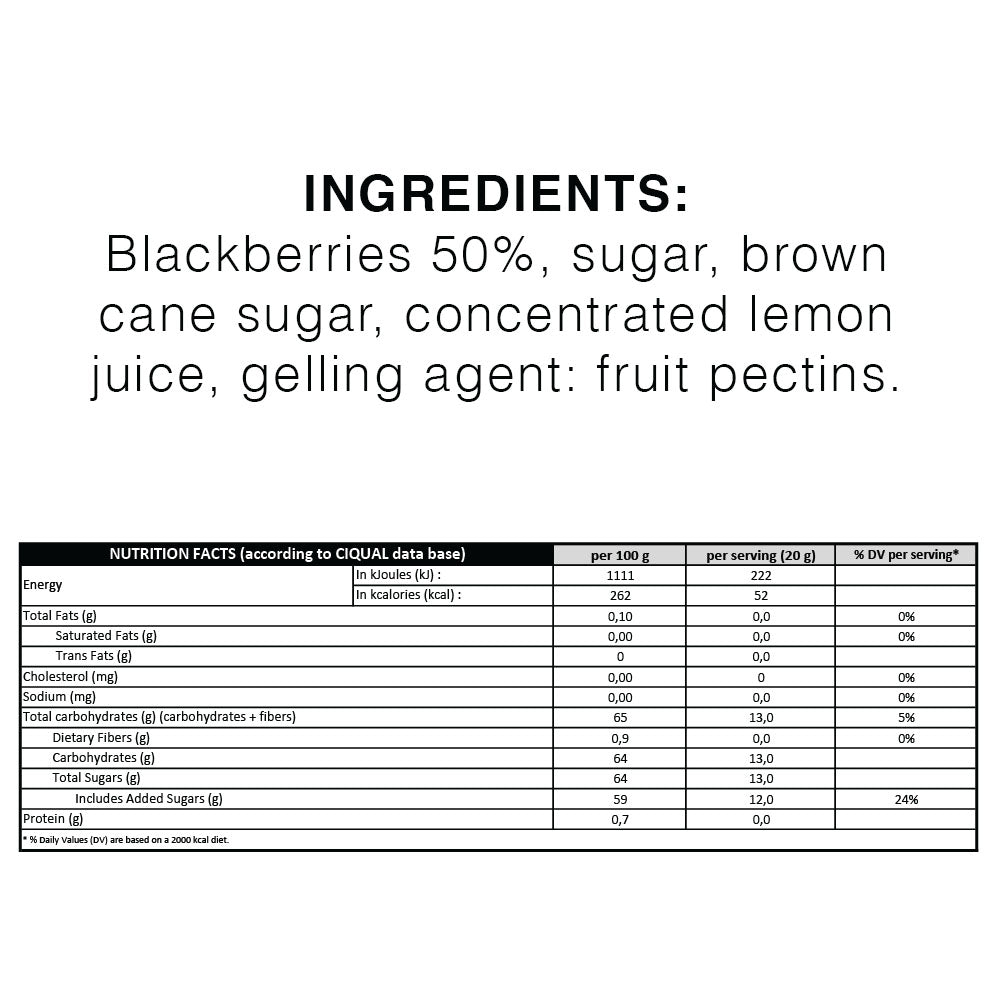 Bonne Maman Jam Blackberry Preserve (370g)