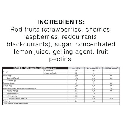 Bonne Maman Intense Red Fruits Spread (335g)