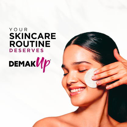 Demak’ Up Expert Cotton Pads, 70pcs 2X More Effective Makeup Removal