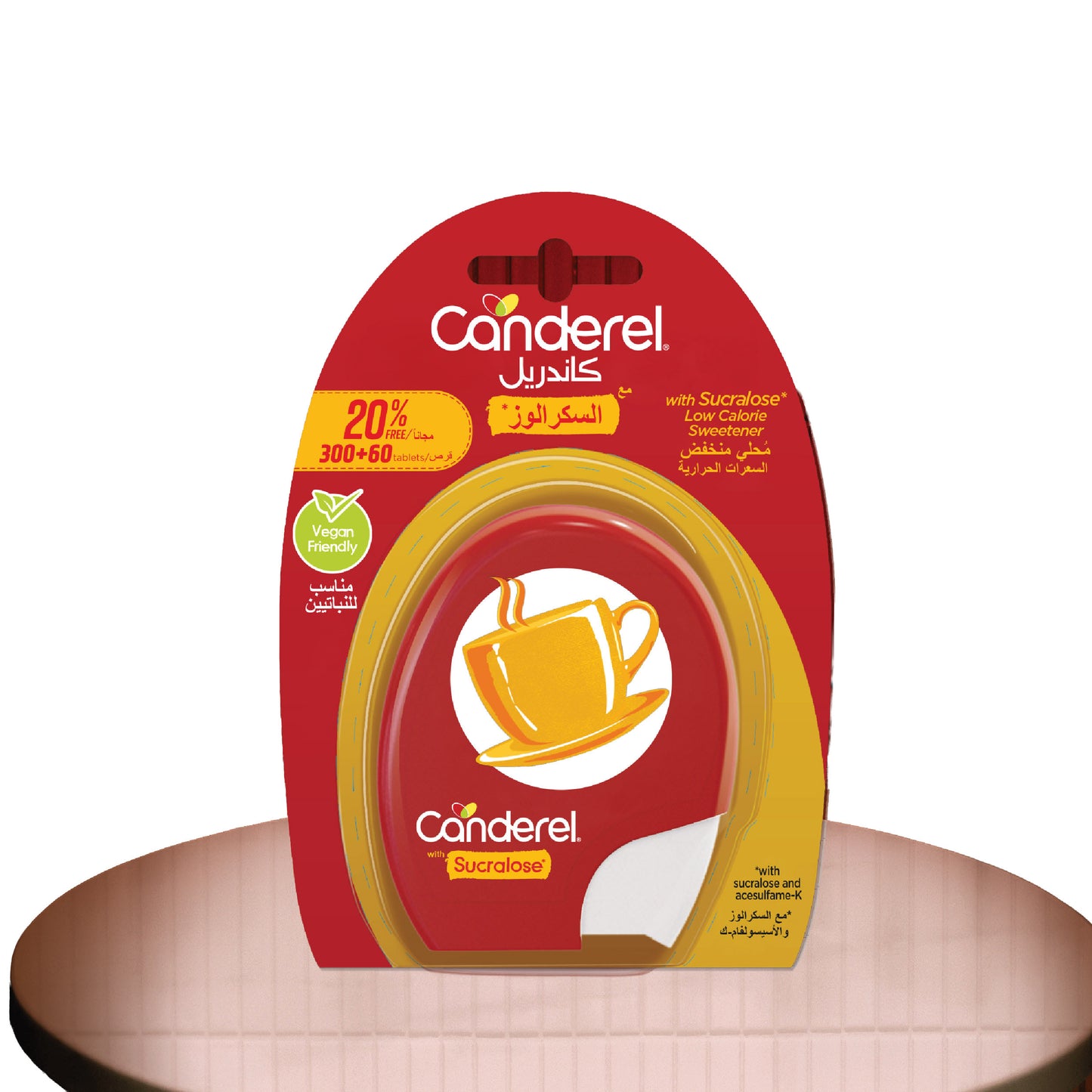 Canderel Sucralose 300 Tabs +60 TABS Free