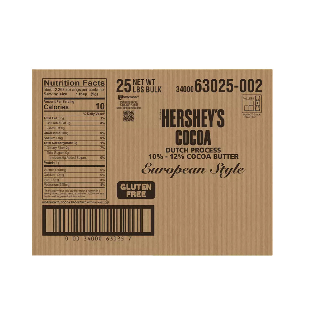 Hershey's European Cocoa Bulk 25LB