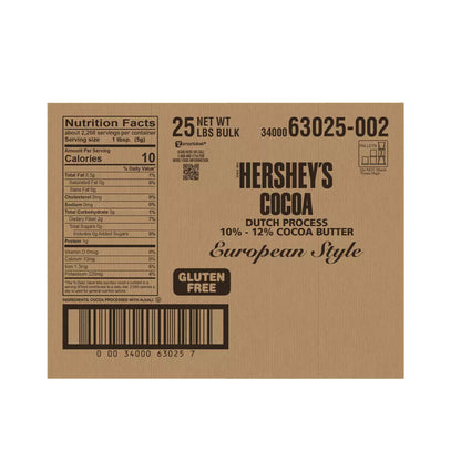 Hershey's European Cocoa Bulk 25LB