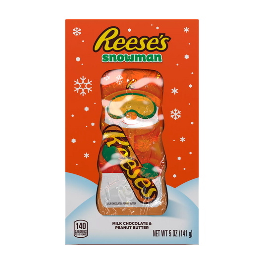 Reese's Milk Chocolate Peanut Butter Christmas Snowman 5Oz