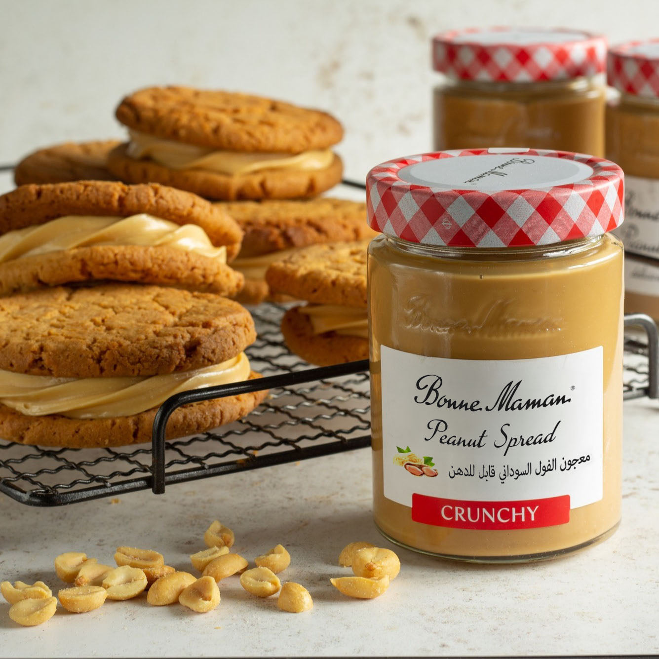Bonne Maman Peanut Butter Spread Crunchy 325g