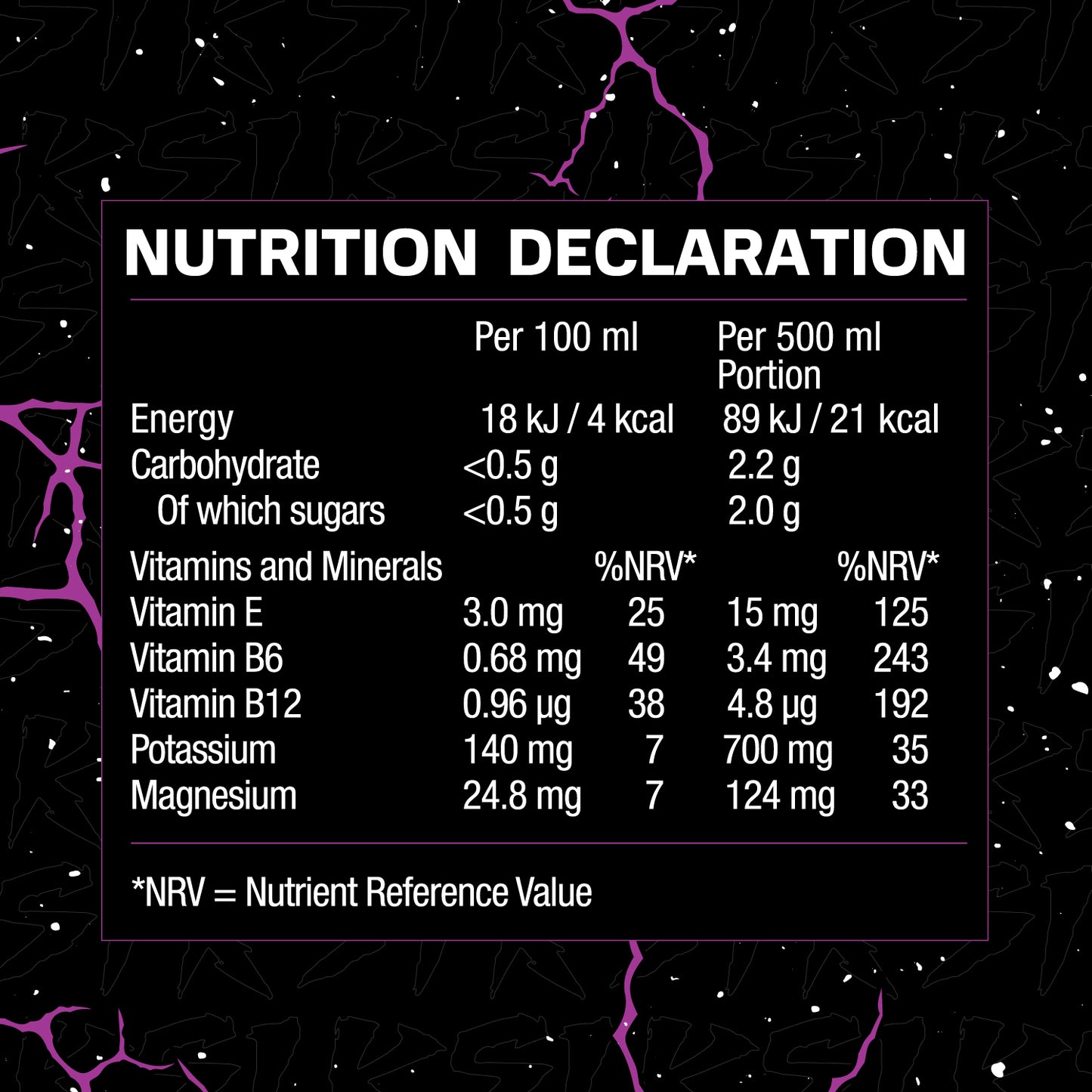 Prime KSI Nightmare Hydration Drink 500ml