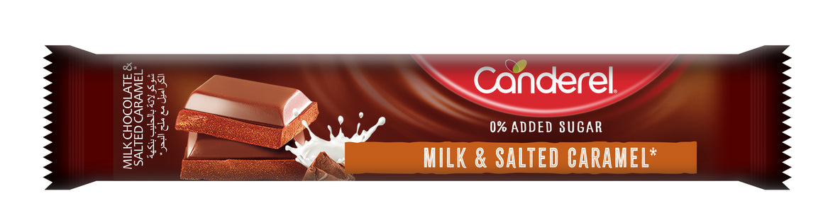 Canderel Chocolate Milk & Salted Caramel- 30gm