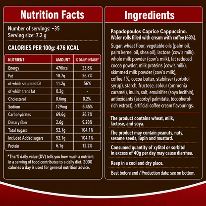 Caprice Cappuccino 250g