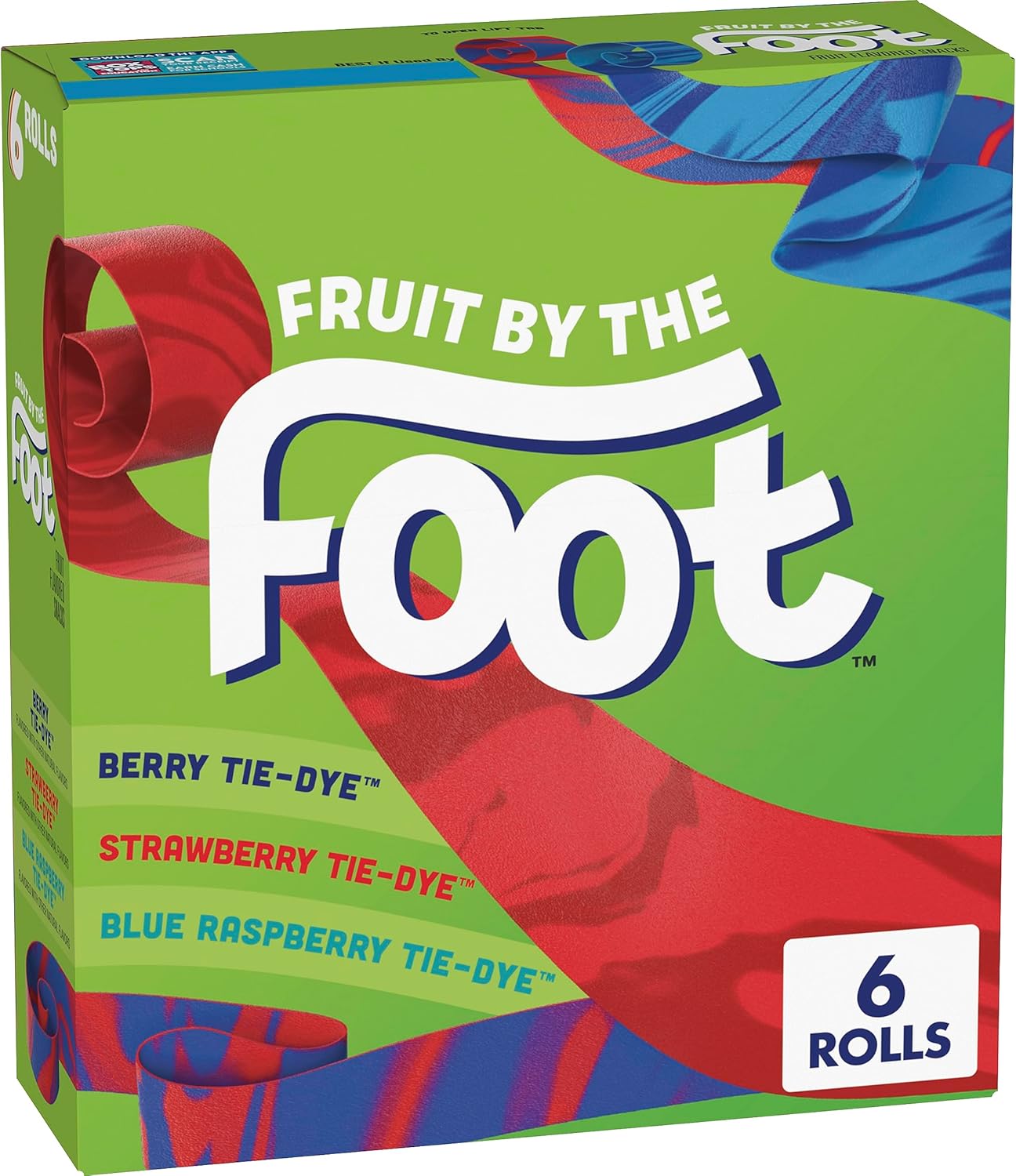 Fruit Rollup Fruit by the Foot Variety Pack 128g