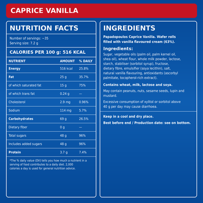 Caprice Vanilla 250g
